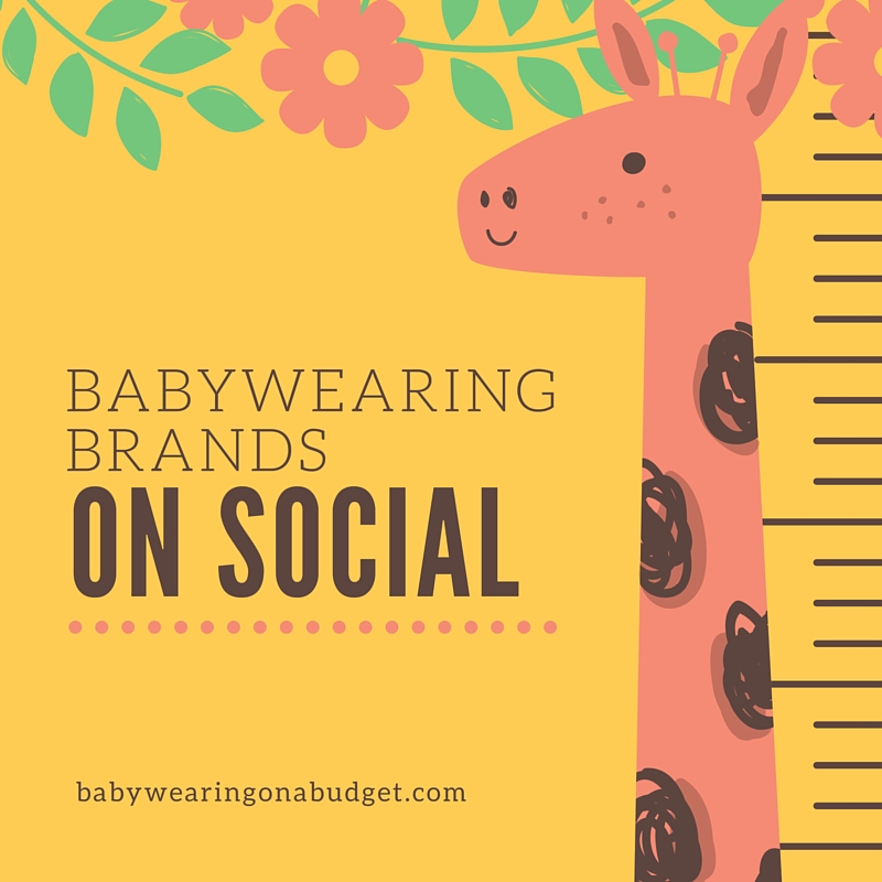 babywearing-on-a-budget-brands-on-social